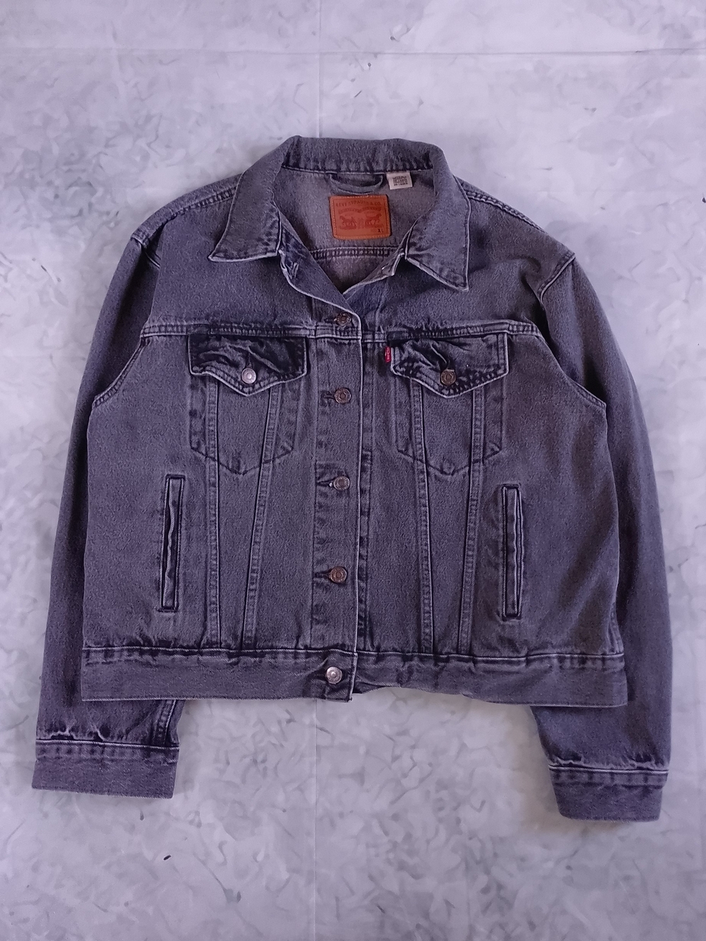Levi's Black Denim Trucker Jacket
